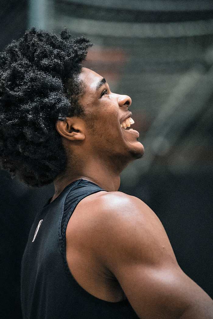Henderson's rookie G League campaign started off with a rib injury, but he hopes to be back on the court soon.